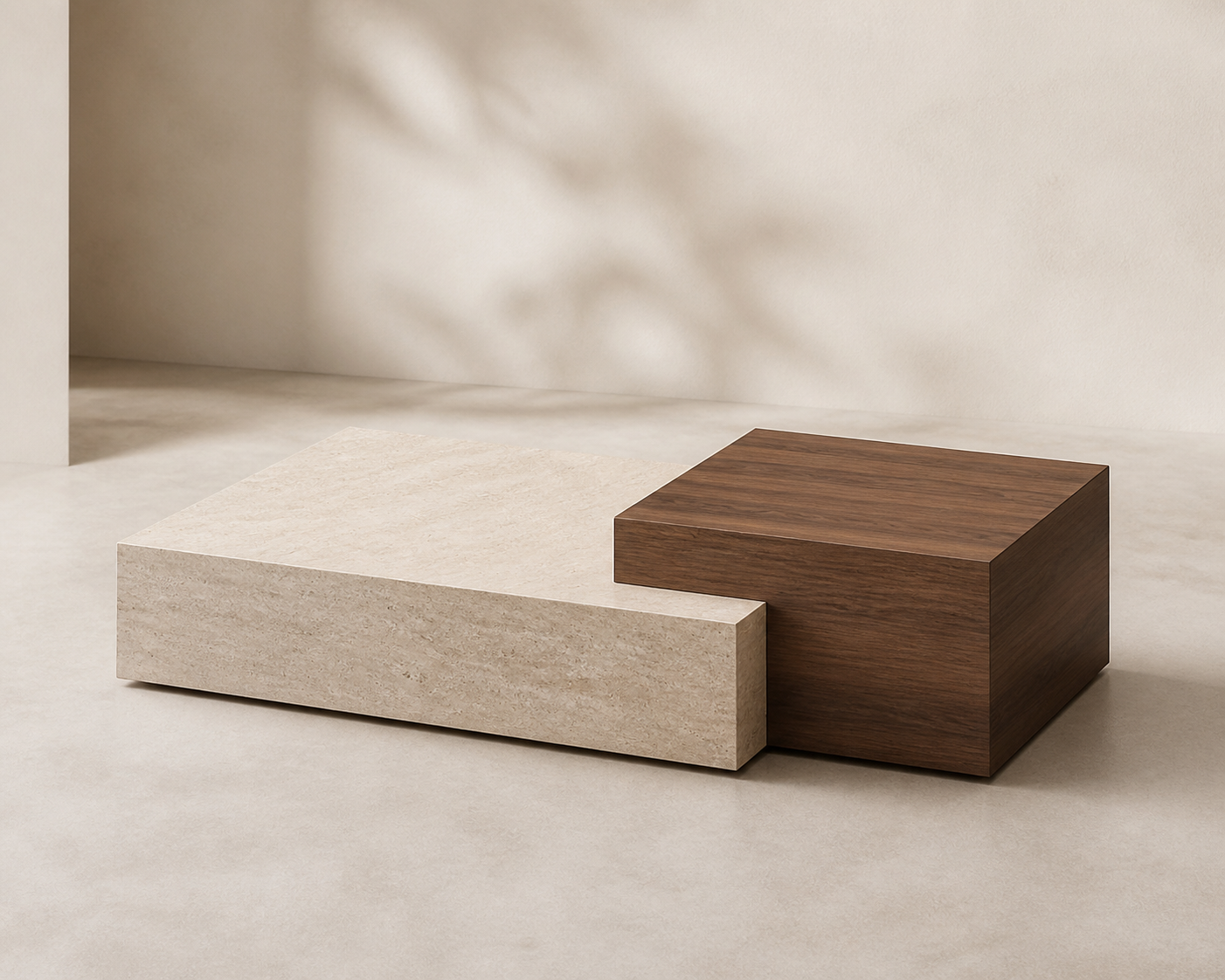 Oda Low Coffee Table, clean studio hero