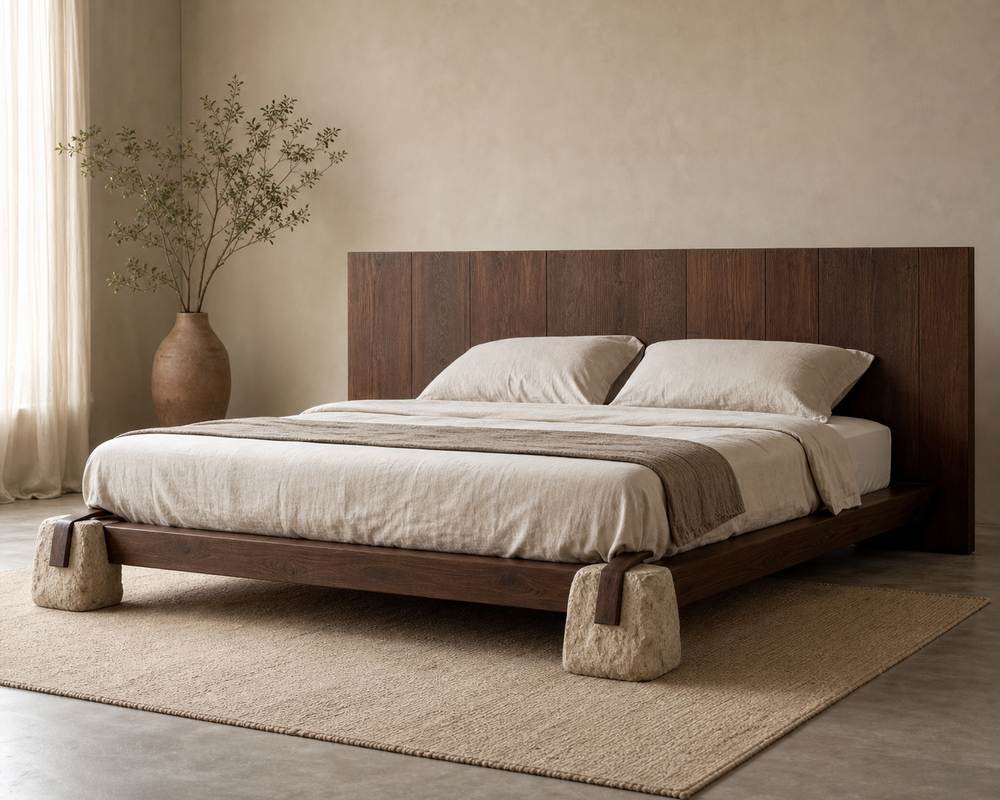 Kai Log Bed Frame