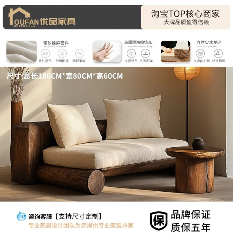 Asa Timber Platform Sofa
