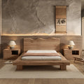 Tadao Solid-Wood Bed Frame