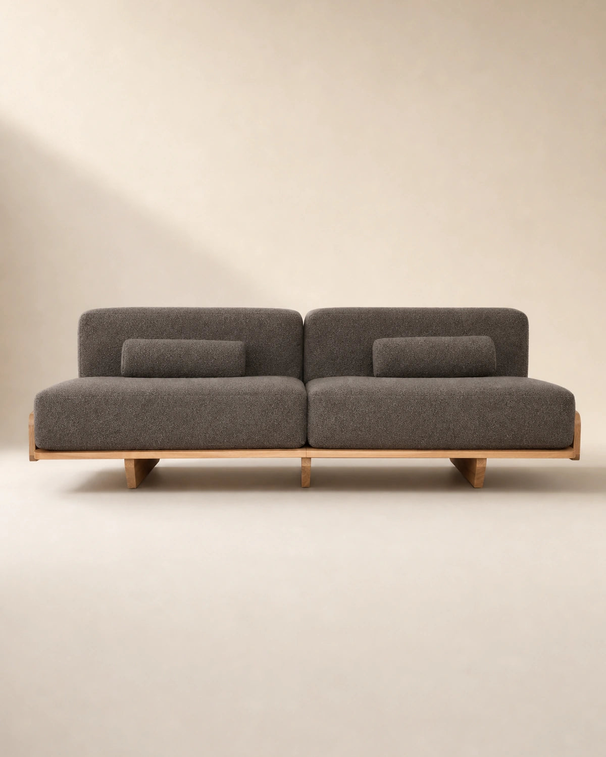 Hina Timber Platform Sofa, Kadori hero image