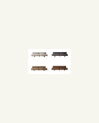 Seki Modular Platform Sofa, cream and dark upholstery options