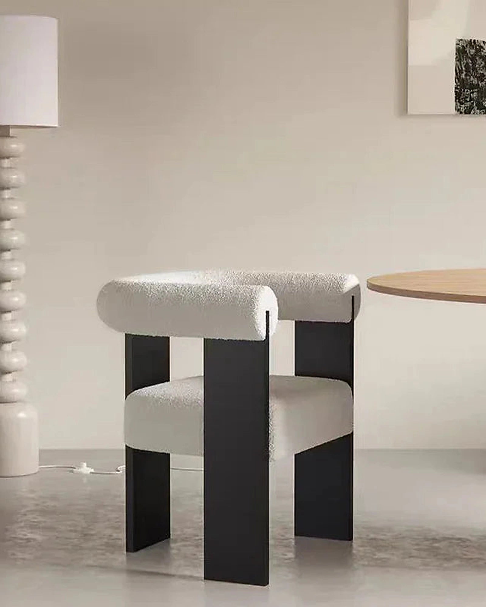 Light Luxury Solid Wood Dining Chair,Retro Home Lambskin Hotel Restaurant,Business Negotiation Chair,Support Color Customization