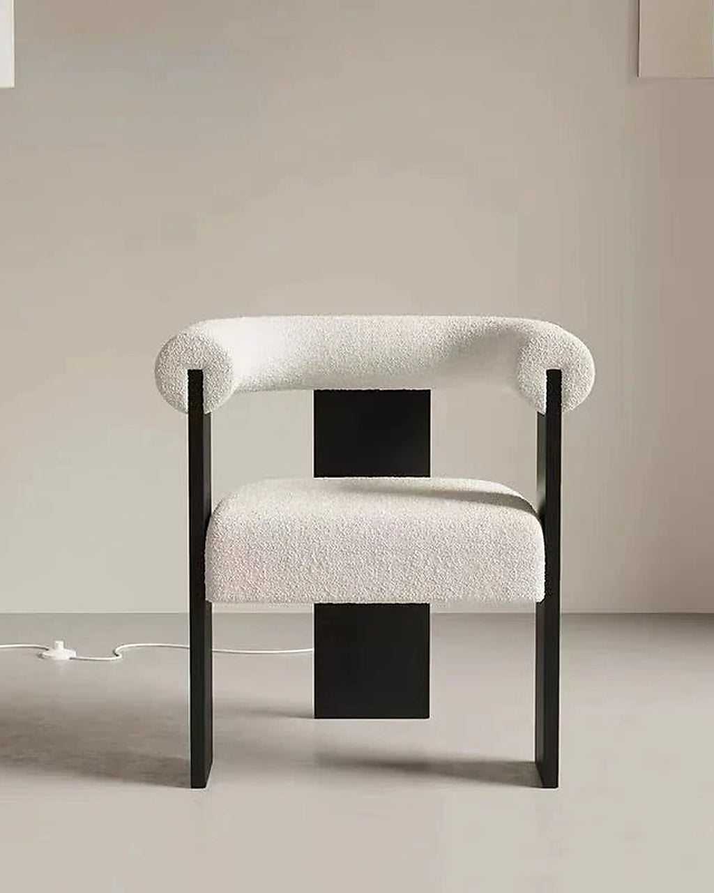 Light Luxury Solid Wood Dining Chair,Retro Home Lambskin Hotel Restaurant,Business Negotiation Chair,Support Color Customization