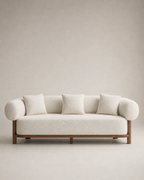 Noma Bouclé Three-Seat Sofa, Kadori hero image
