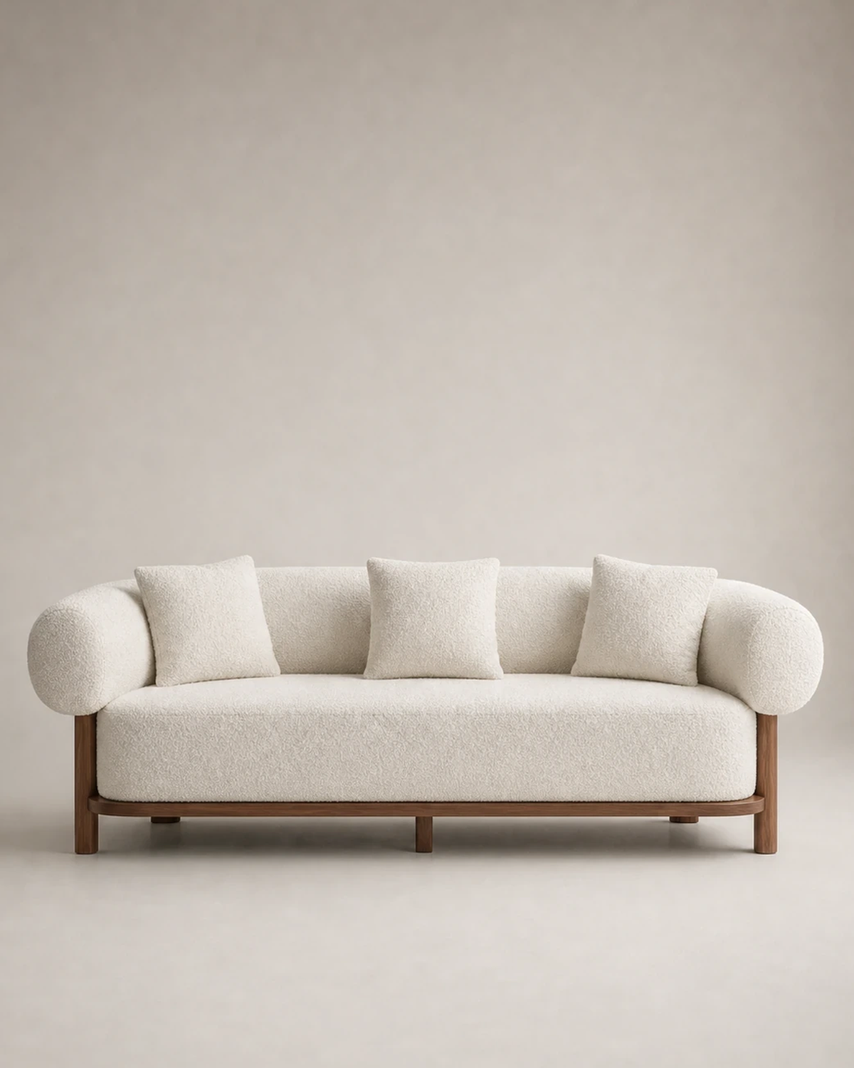 Noma Bouclé Three-Seat Sofa, Kadori hero image